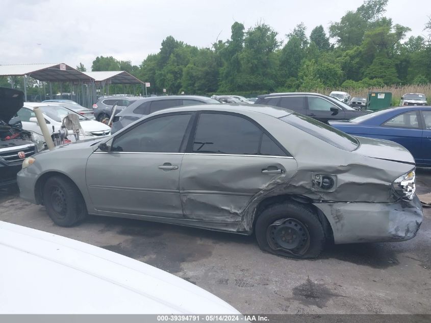 2005 Toyota Camry Le VIN: 4T1BE32K35U608620 Lot: 39394791