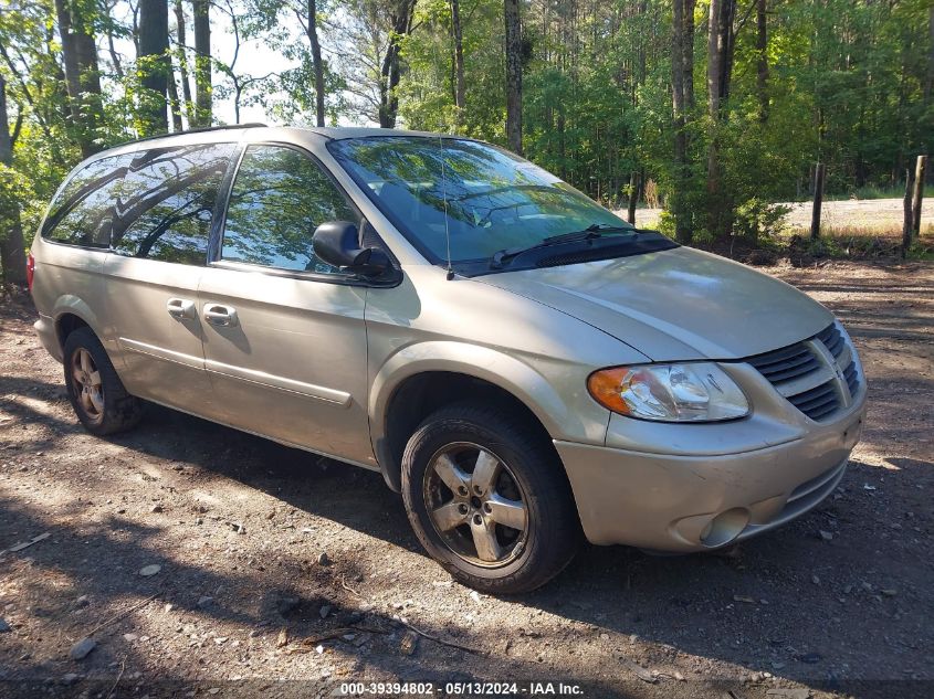 2007 Dodge Grand Caravan Sxt VIN: 2D4GP44L27R270405 Lot: 39394802