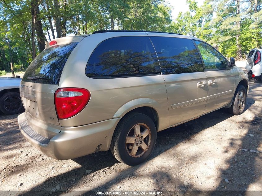 2007 Dodge Grand Caravan Sxt VIN: 2D4GP44L27R270405 Lot: 39394802