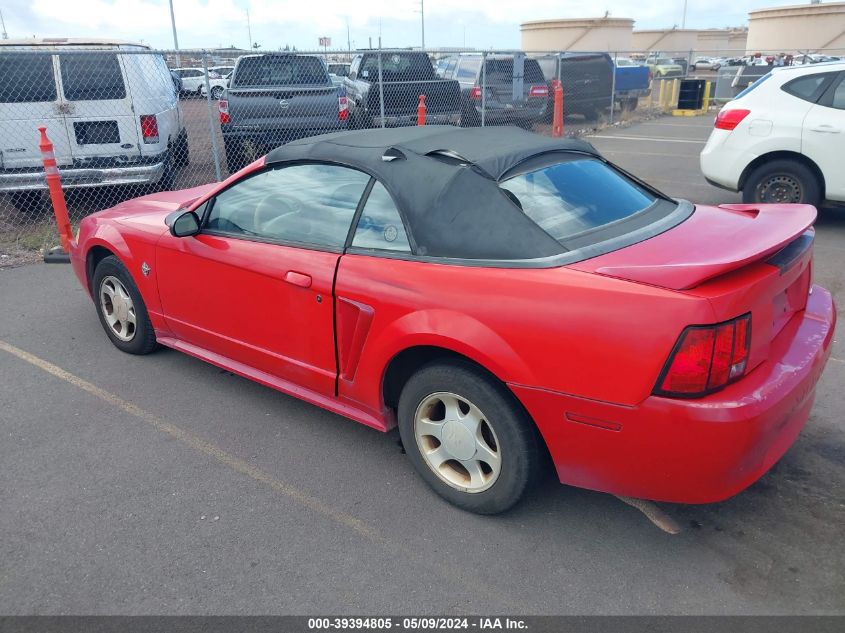 1999 Ford Mustang VIN: 1FAFP4443XF232082 Lot: 39394805