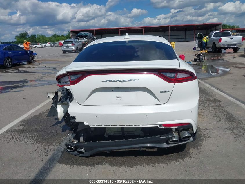 2018 Kia Stinger Premium VIN: KNAE25LA9J6015576 Lot: 39394810