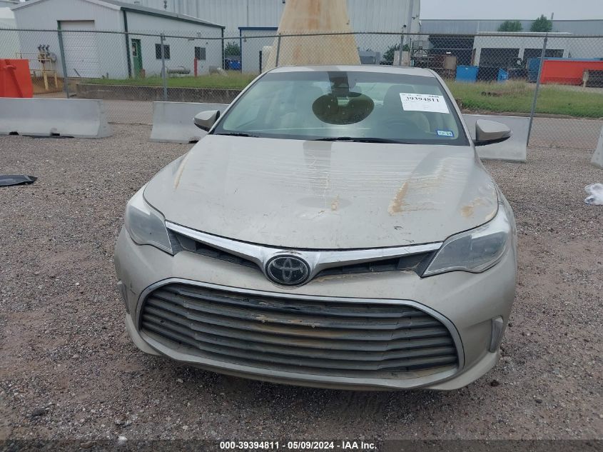 2016 Toyota Avalon Limited VIN: 4T1BK1EB9GU233313 Lot: 39394811