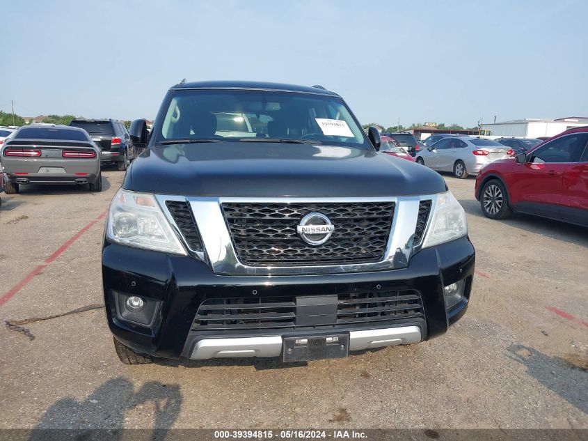 2017 Nissan Armada Sv VIN: JN8AY2ND5H9006103 Lot: 39394815