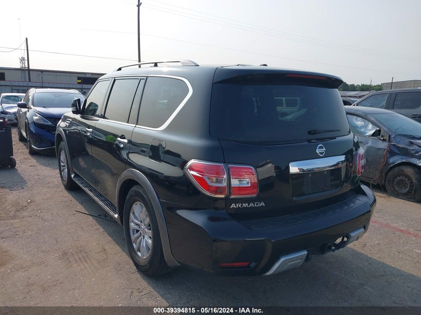 2017 Nissan Armada Sv VIN: JN8AY2ND5H9006103 Lot: 39394815