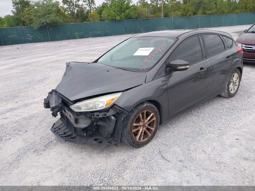 2016 Ford Focus Se VIN: 1FADP3K23GL244270 Lot: 39394823