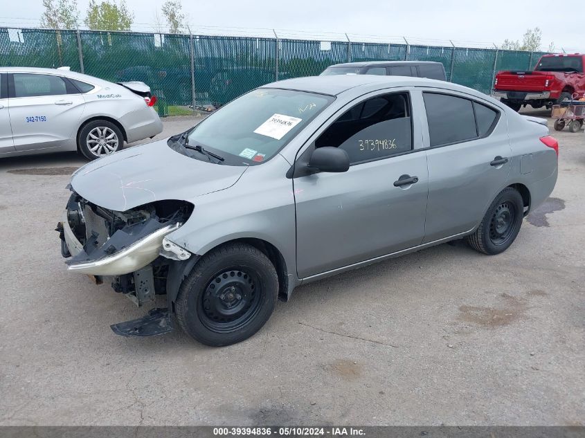 2014 Nissan Versa 1.6 S+ VIN: 3N1CN7AP0EL860514 Lot: 39394836