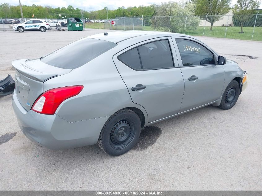 2014 Nissan Versa 1.6 S+ VIN: 3N1CN7AP0EL860514 Lot: 39394836