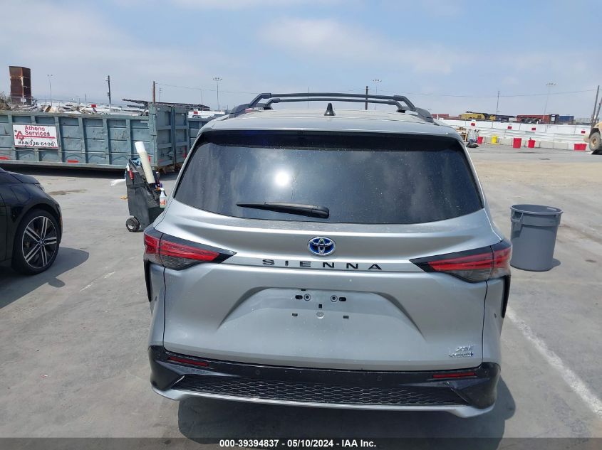 2021 Toyota Sienna Xse VIN: 5TDDRKEC9MS065020 Lot: 39394837