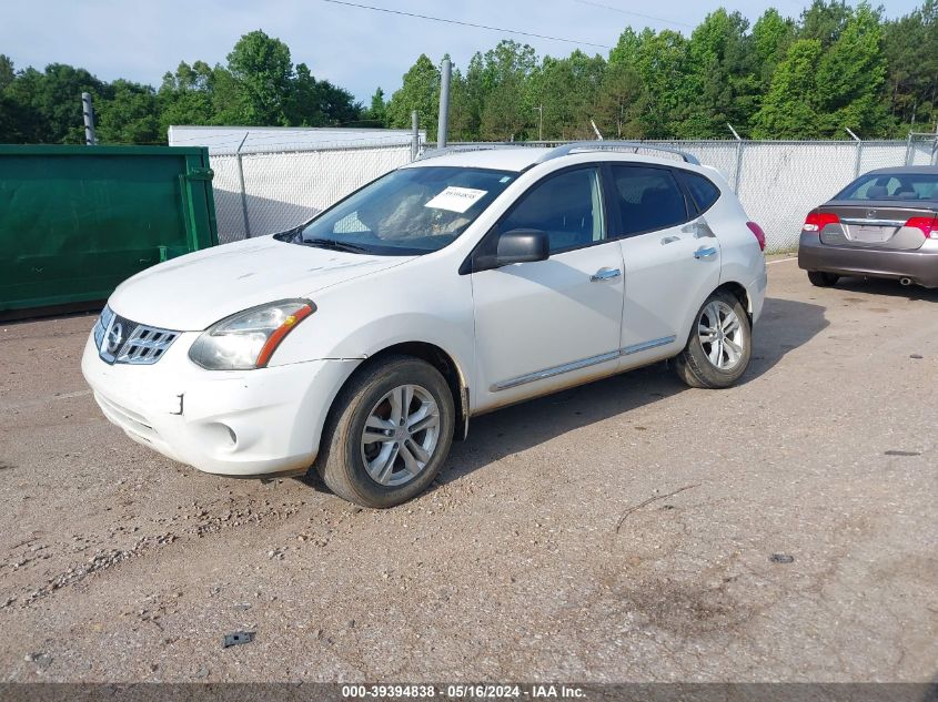 2015 Nissan Rogue Select S VIN: JN8AS5MTXFW654739 Lot: 39394838