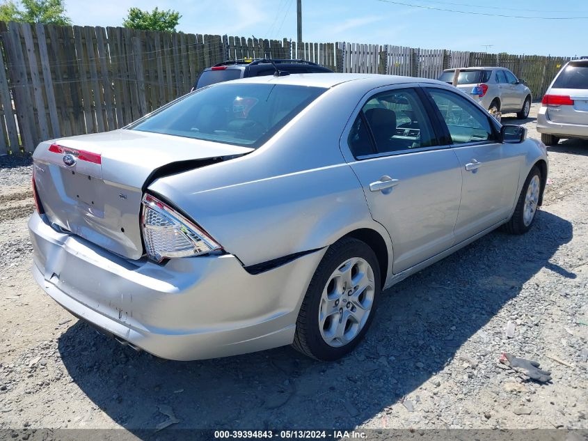 2011 Ford Fusion Se VIN: 3FAHP0HA8BR290265 Lot: 39394843