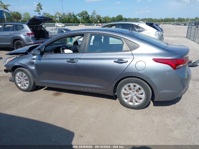 2018 Hyundai Accent Se VIN: 3KPC24A36JE028093 Lot: 39394850