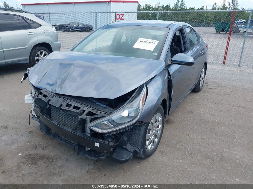 VIN 3KPC24A36JE028093 2018 HYUNDAI ACCENT SE