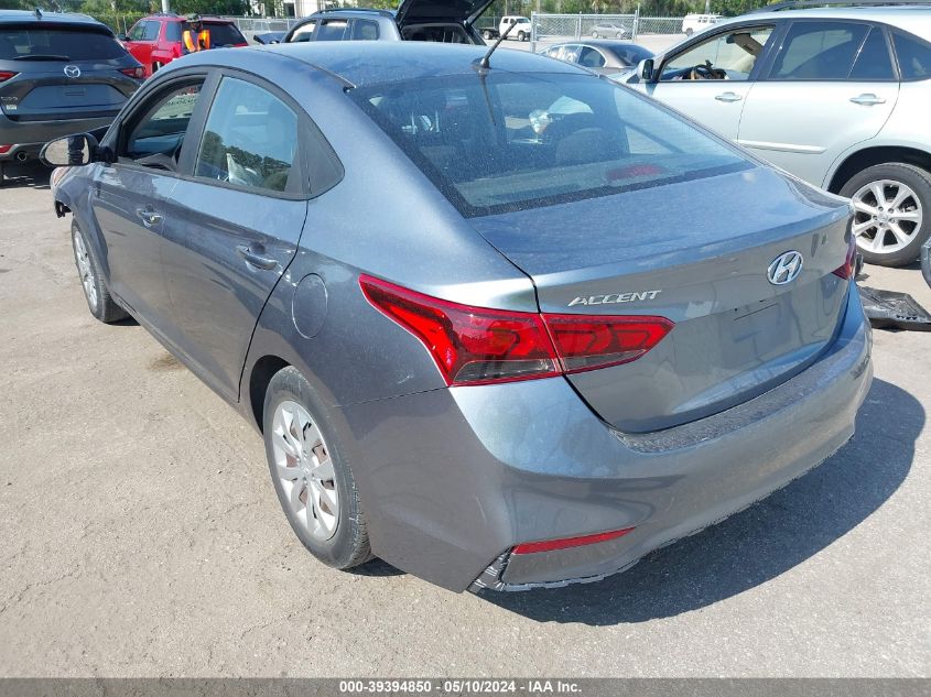 2018 Hyundai Accent Se VIN: 3KPC24A36JE028093 Lot: 39394850