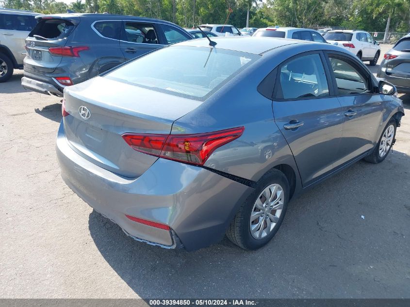 2018 Hyundai Accent Se VIN: 3KPC24A36JE028093 Lot: 39394850