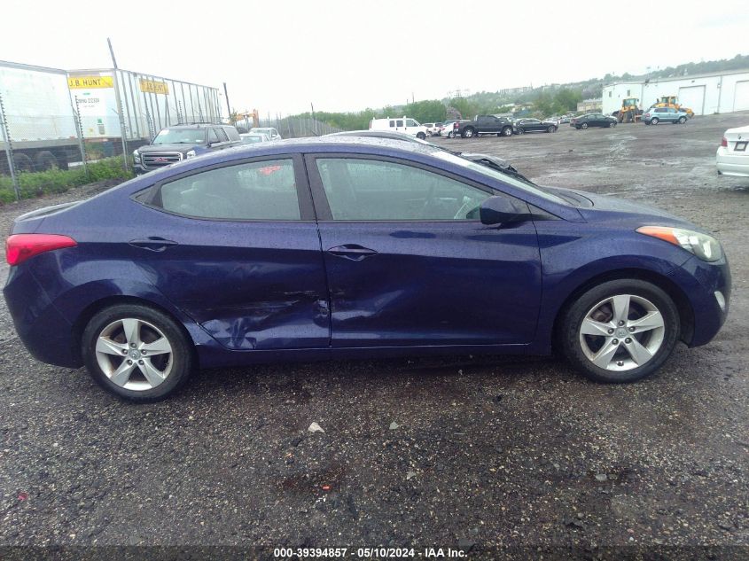 2012 Hyundai Elantra Gls VIN: 5NPDH4AE3CH063046 Lot: 39394857