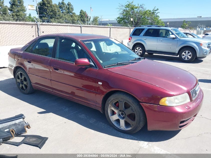 2000 Audi S4 2.7T VIN: WAUDD68D6Y8177395 Lot: 39394864