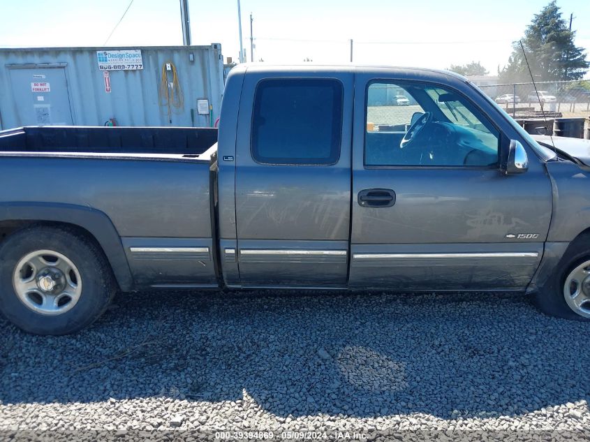 2001 Chevrolet Silverado 1500 Ls VIN: 2GCEC19TX11205301 Lot: 39394869