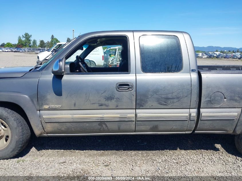 2001 Chevrolet Silverado 1500 Ls VIN: 2GCEC19TX11205301 Lot: 39394869