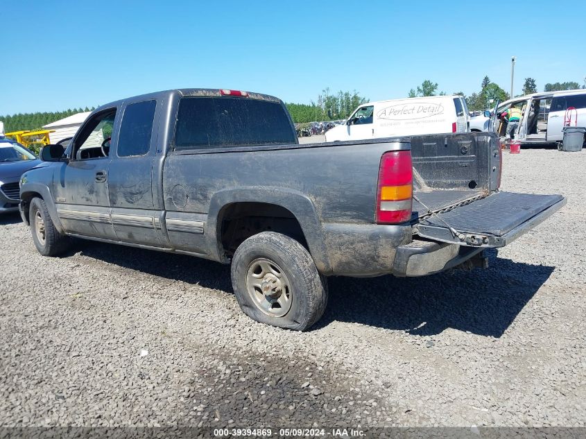 2001 Chevrolet Silverado 1500 Ls VIN: 2GCEC19TX11205301 Lot: 39394869