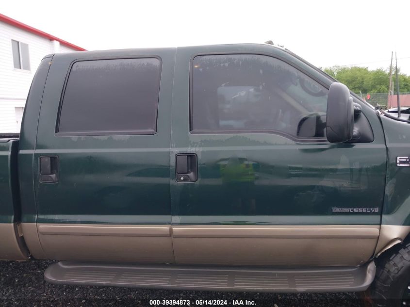 2002 Ford F-350 Lariat/Xl/Xlt VIN: 1FTSW31F12EC61039 Lot: 39394873