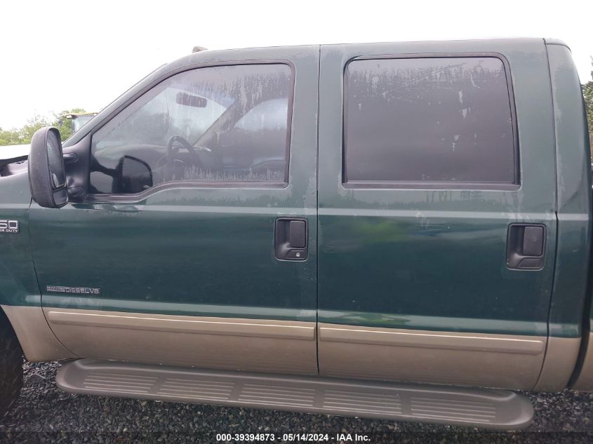 2002 Ford F-350 Lariat/Xl/Xlt VIN: 1FTSW31F12EC61039 Lot: 39394873