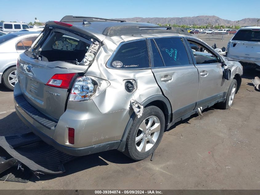 2014 Subaru Outback 2.5I Limited VIN: 4S4BRCLCXE3260655 Lot: 39394874