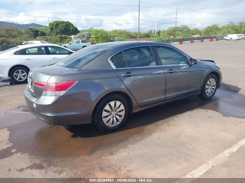 2011 Honda Accord 2.4 Lx VIN: 1HGCP2F37BA030956 Lot: 39394883