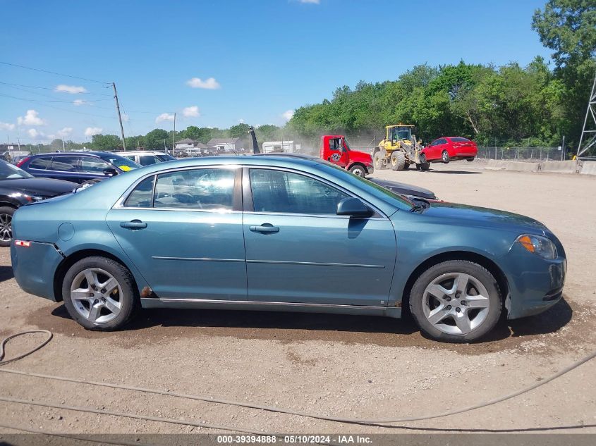 2009 Chevrolet Malibu Lt VIN: 1G1ZH57B29F183554 Lot: 39394888