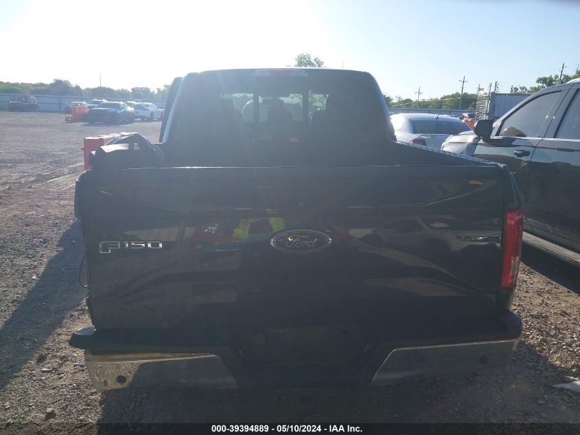 2016 Ford F-150 Lariat VIN: 1FTEW1EG6GKD62624 Lot: 39394889