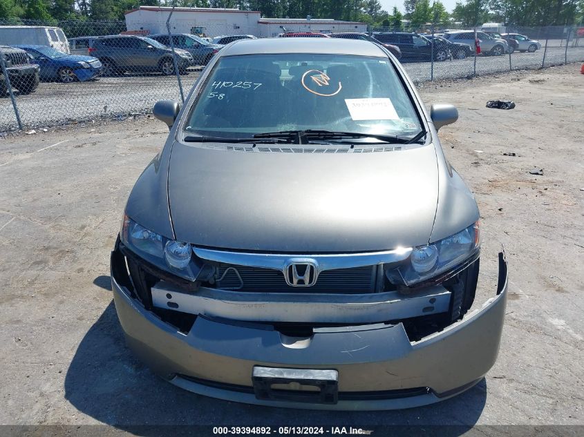 2008 Honda Civic Lx VIN: 2HGFA16568H334364 Lot: 39394892