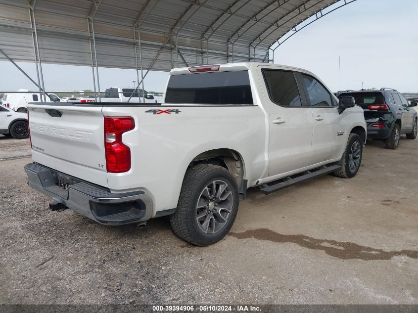 2022 Chevrolet Silverado 1500 Ltd 4Wd Short Bed Lt VIN: 3GCUYDED8NG196592 Lot: 39394906