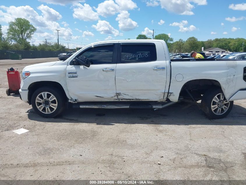 2014 Toyota Tundra Platinum 5.7L V8 VIN: 5TFAW5F18EX360146 Lot: 39394908