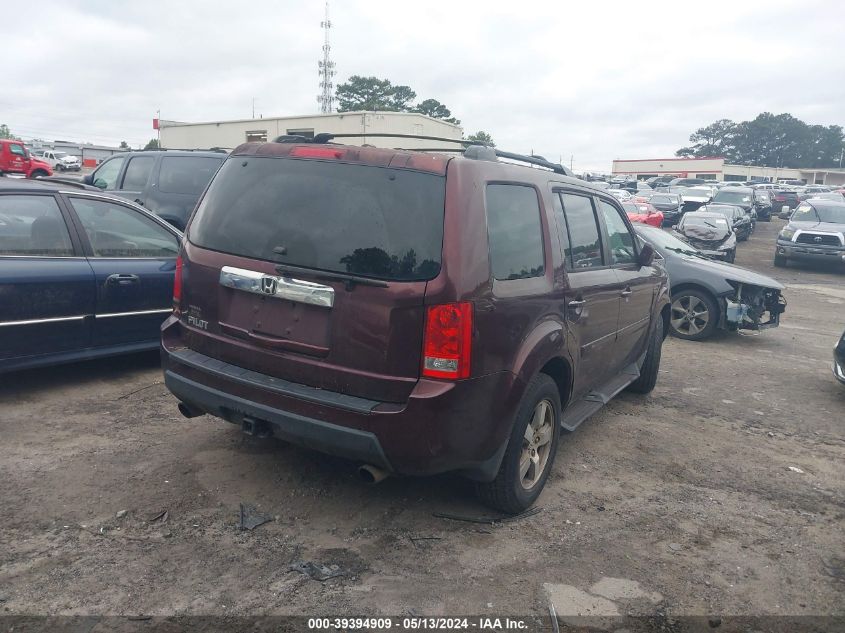 2009 Honda Pilot Ex-L VIN: 5FNYF38539B001967 Lot: 39394909