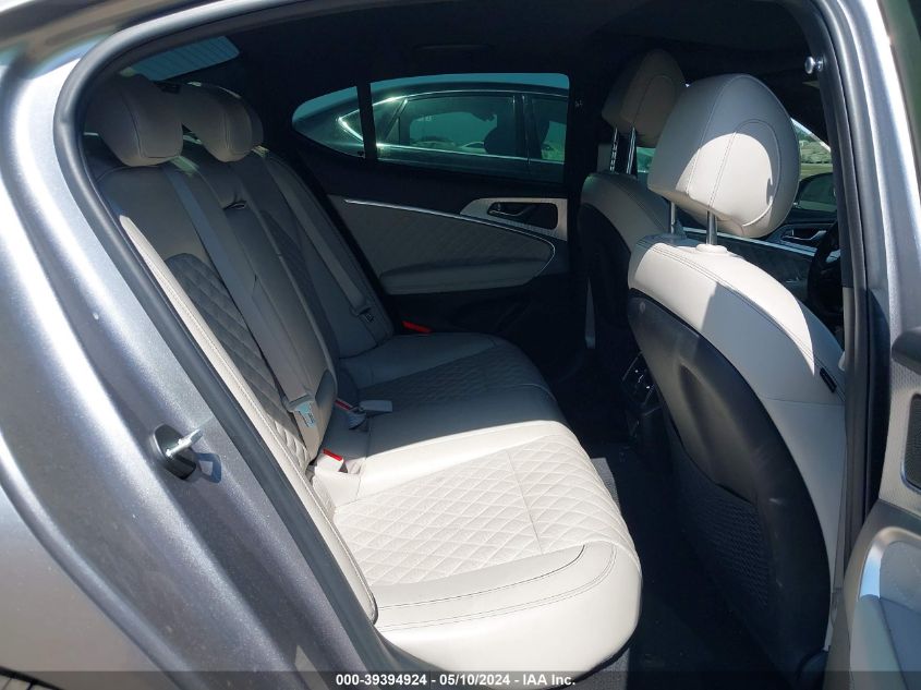 2022 Genesis G70 3.3T Rwd VIN: KMTG54TE6NU092344 Lot: 39394924