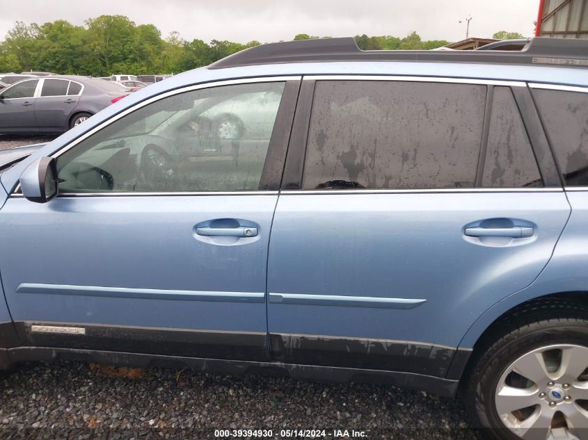 2012 Subaru Outback 2.5I Limited VIN: 4S4BRBKC7C3211762 Lot: 39394930