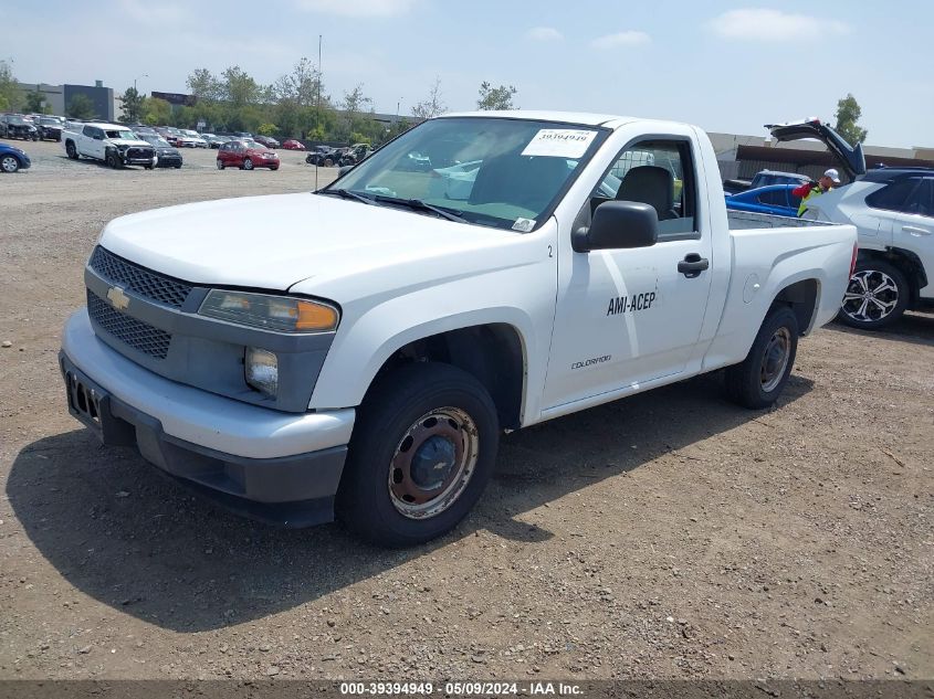 2005 Chevrolet Colorado Fleet VIN: 1GCCS148958275730 Lot: 39394949