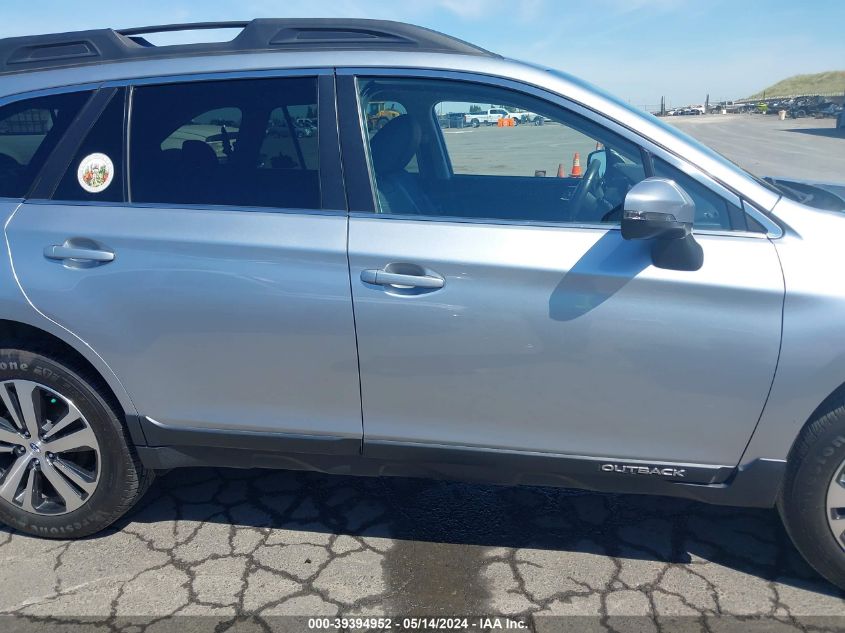 2019 Subaru Outback 3.6R Limited VIN: 4S4BSENC7K3269936 Lot: 39394952