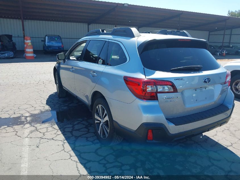 2019 Subaru Outback 3.6R Limited VIN: 4S4BSENC7K3269936 Lot: 39394952