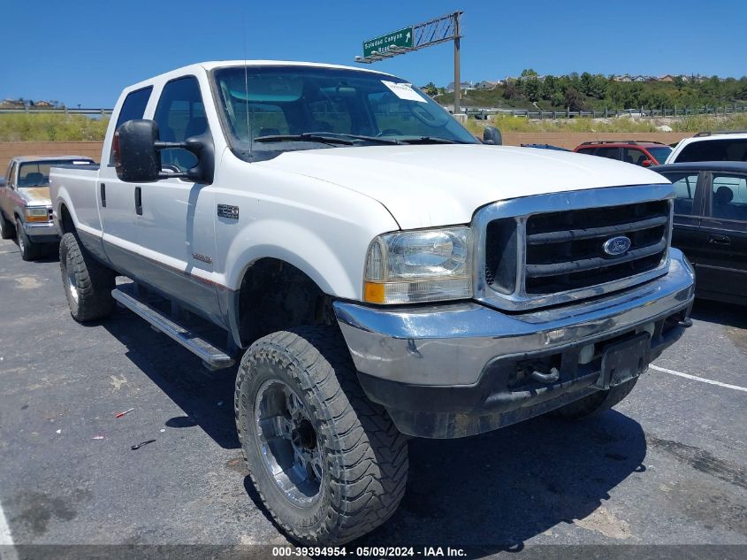 2004 Ford F-250 Lariat/Xl/Xlt VIN: 1FTNW21P34EA54686 Lot: 39394954