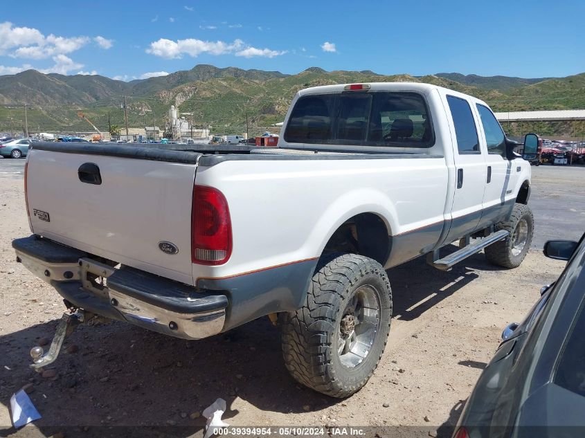 2004 Ford F-250 Lariat/Xl/Xlt VIN: 1FTNW21P34EA54686 Lot: 39394954