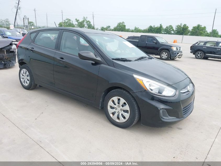 2016 Hyundai Accent Se VIN: KMHCT5AE4GU271119 Lot: 39394956