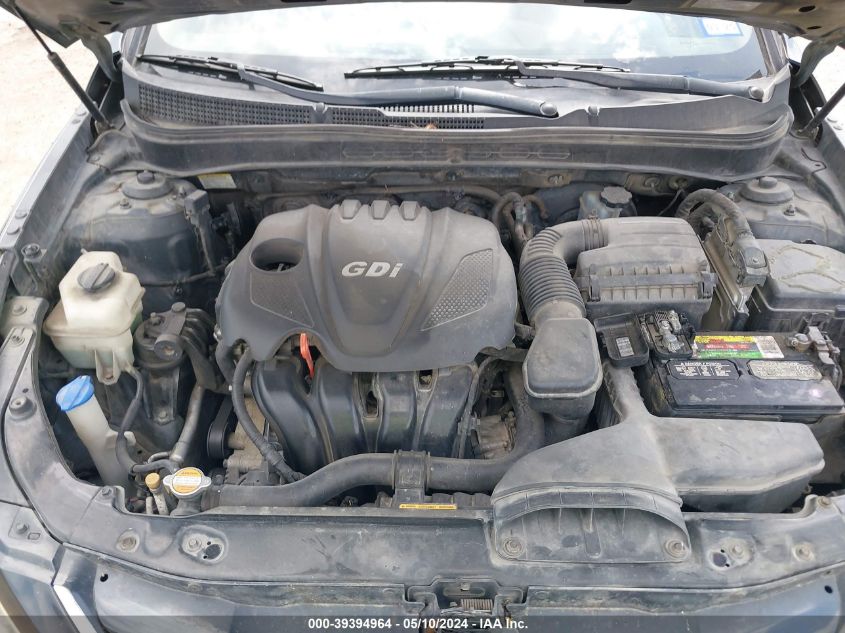 2013 Hyundai Sonata Gls VIN: 5NPEB4AC3DH516300 Lot: 39394964