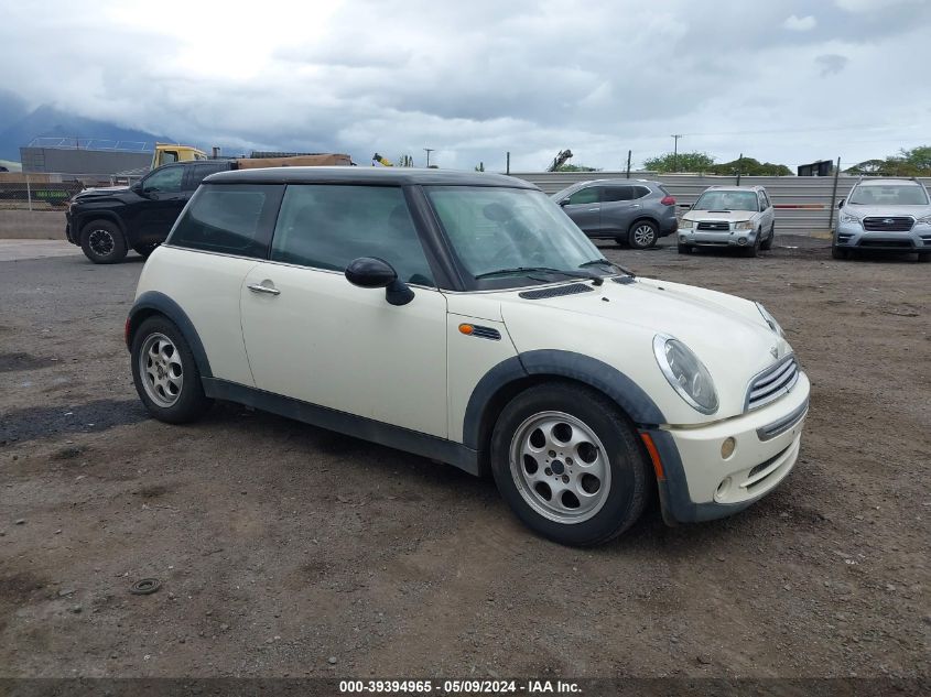 2006 Mini Cooper VIN: WMWRC33556TK16633 Lot: 39394965