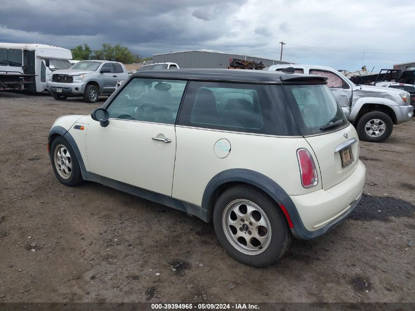 2006 Mini Cooper VIN: WMWRC33556TK16633 Lot: 39394965