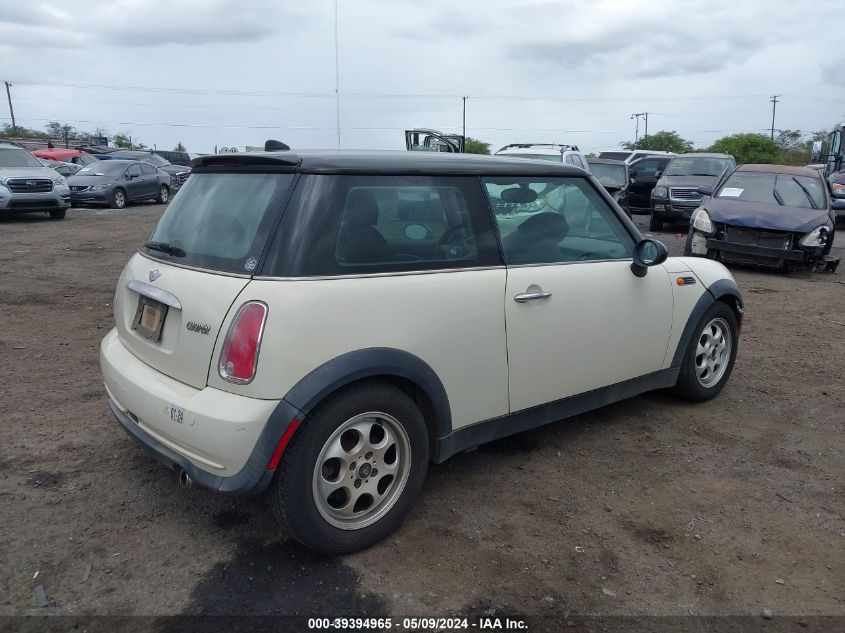 2006 Mini Cooper VIN: WMWRC33556TK16633 Lot: 39394965