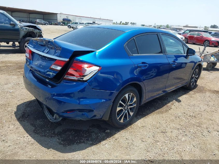 2013 Honda Civic Ex VIN: 2HGFB2F86DH524821 Lot: 39394976