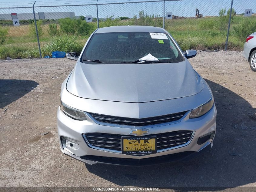 2018 Chevrolet Malibu Lt VIN: 1G1ZD5STXJF132867 Lot: 39394984