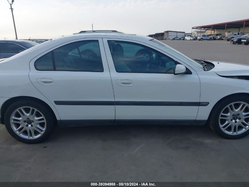 2004 Volvo S60 2.5T VIN: YV1RS59V442413816 Lot: 39394988