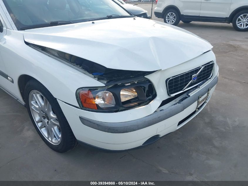 2004 Volvo S60 2.5T VIN: YV1RS59V442413816 Lot: 39394988