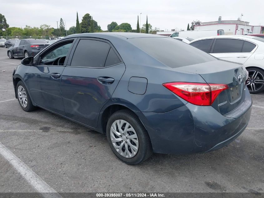 2019 Toyota Corolla Le VIN: 5YFBURHE4KP906775 Lot: 39395007